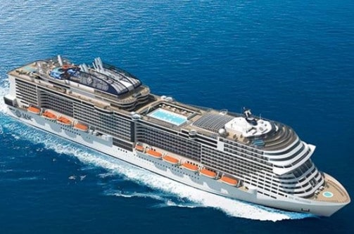 MSC Bellissima en hora (Suiza)