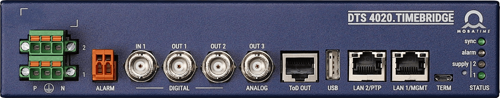 Application example of a PTP slave (IEEE 1588 PTPv2) for the telecom sector