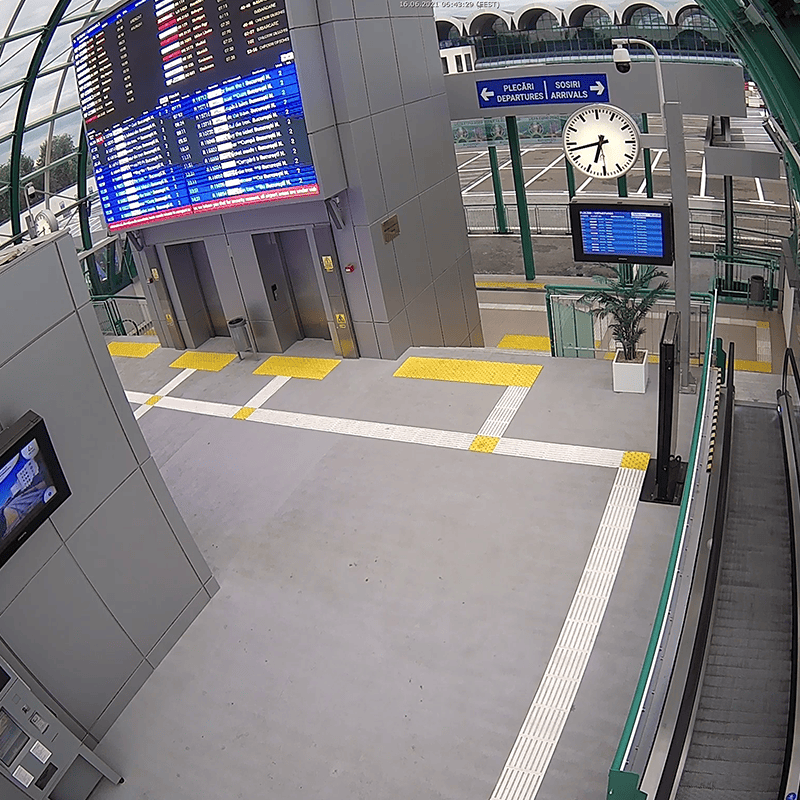 Terminal ferroviaire de l'aéroport Henri Coandă - Étude de cas d'ALFRED NET