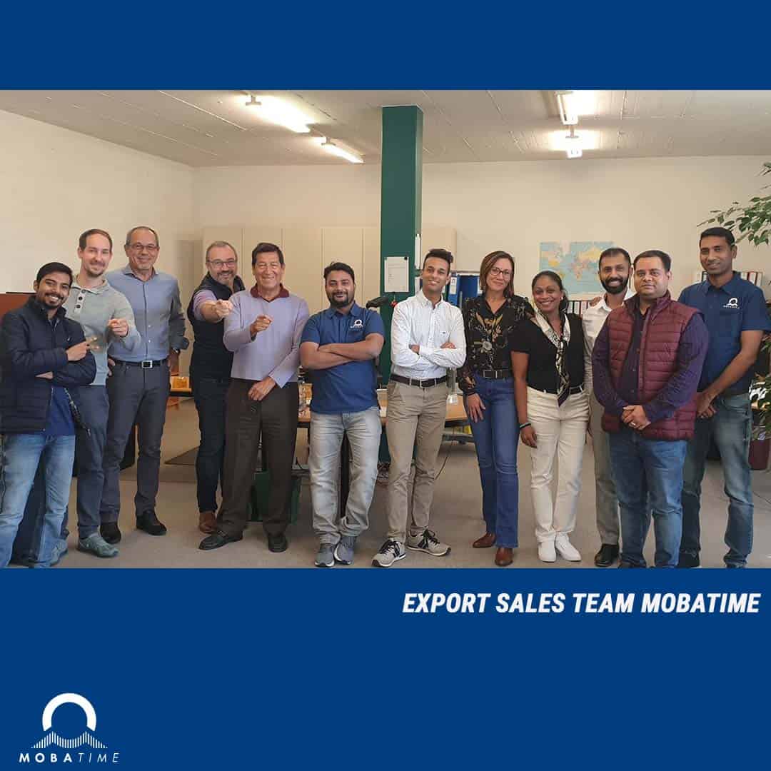 Equipo de ventas de exportación