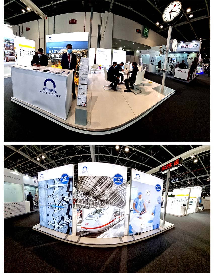 MOBATIME successfully exhibit at Intersec 2022