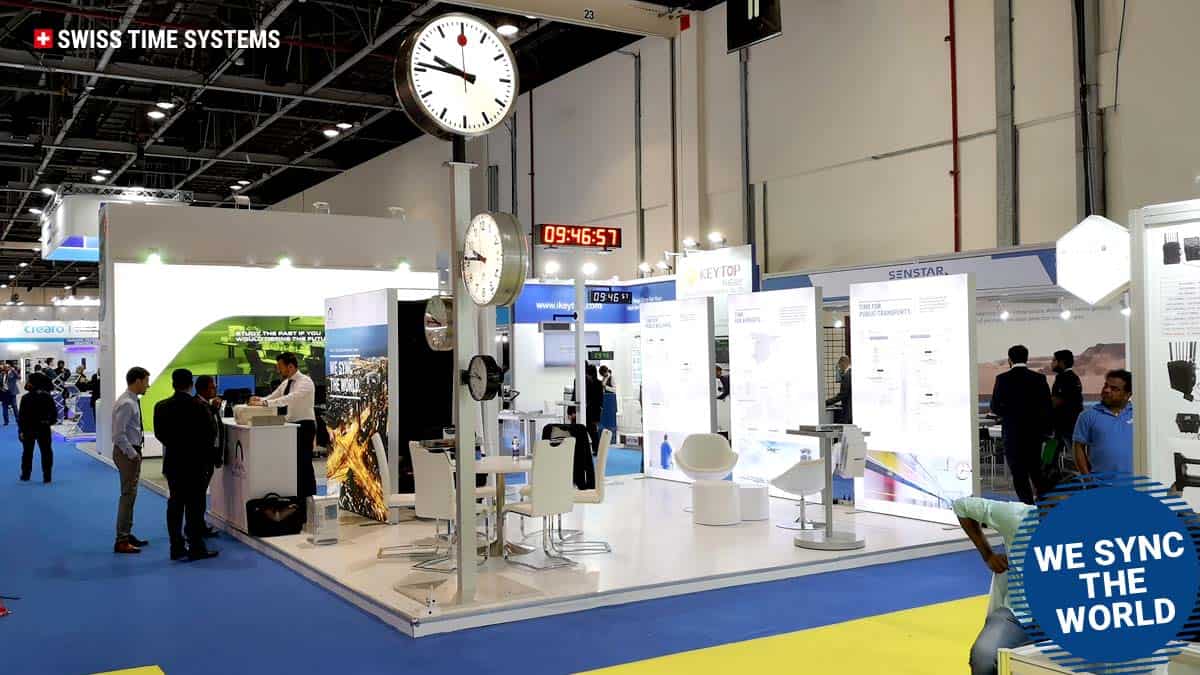 MOBATIME présente des solutions de synchronisation horaire à Intersec 2022