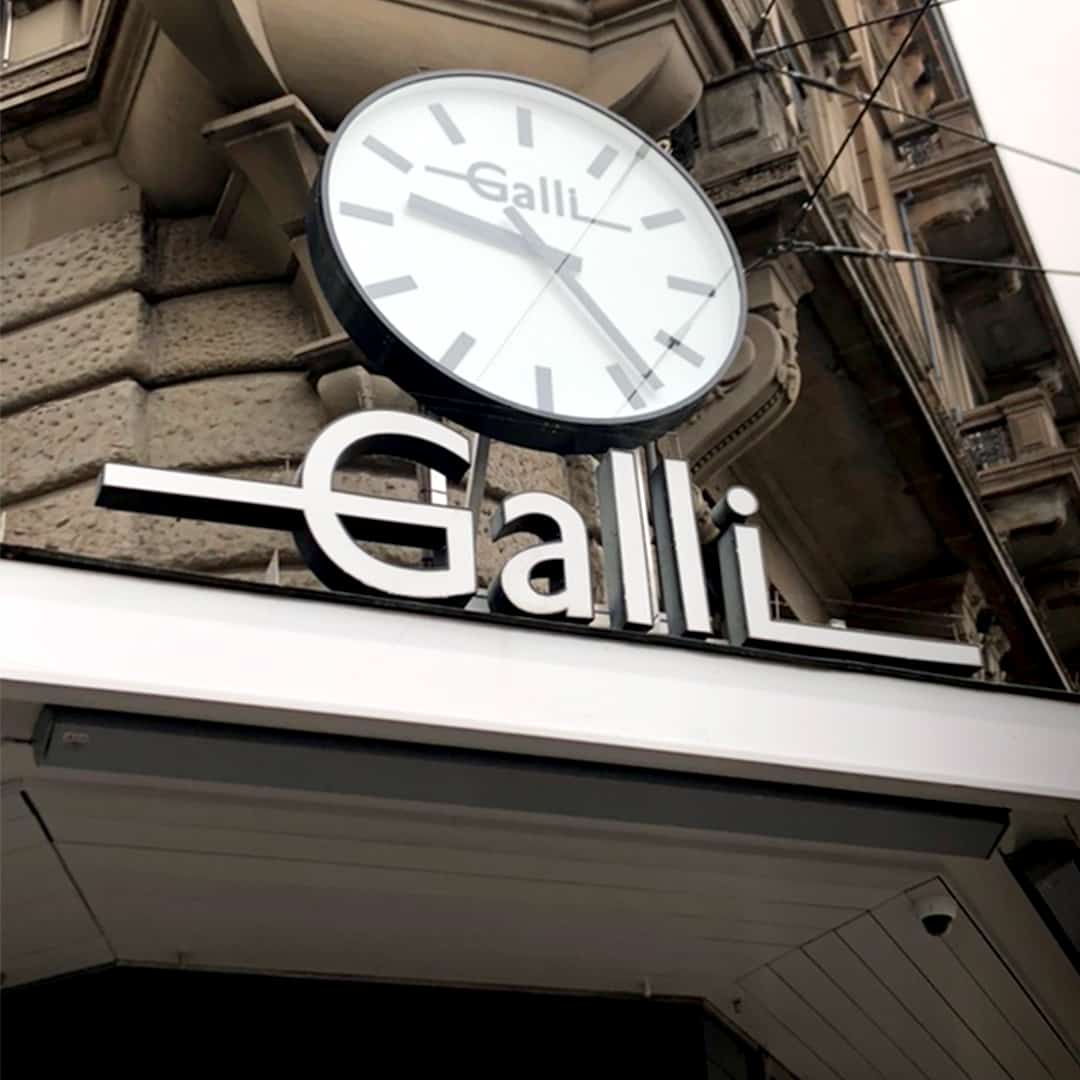 Heure synchronisée chez Galli Uhren Bijouterie AG à Zurich!