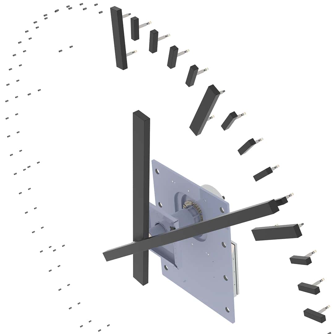 Reloj de fachada innovador - desde la concepción hasta la instalación