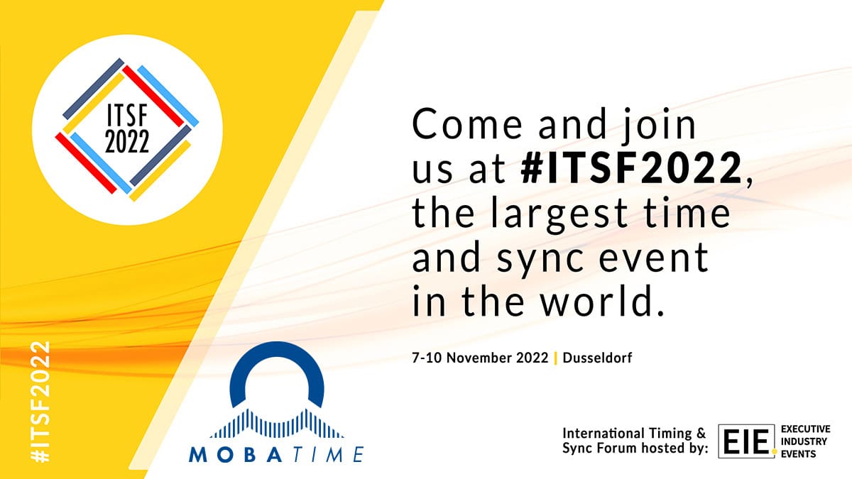 International Timing and Sync Forum (ITSF2022)