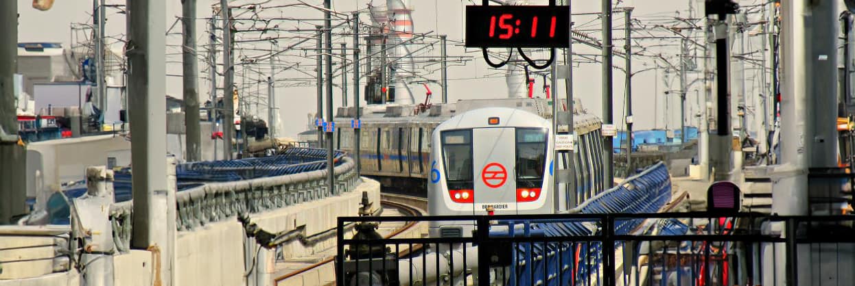 Projet de métro de Delhi terminé