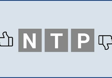 Text image listing the advantages and disadvantages of NTP