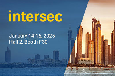 Bannière Intersec Dubaï 2025