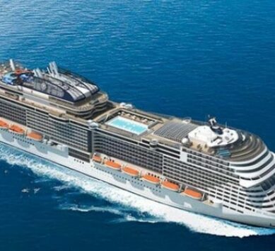 MSC Bellissima on (Swiss) Time