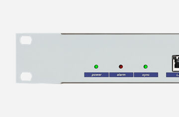 Mobatime DTS 4148.grandmaster NTP PTP time server DCF IRIG, synchronization front view