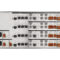 Mobatime dts4210-2 back view  NTP PTP 16 network ports (IPv4/IPv6) Time server DCF E1 SyncE pulse frequenz phase synchronization 