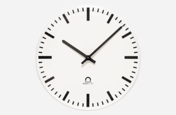 Mobatime Moderna rp indoor analogue clock white housing 