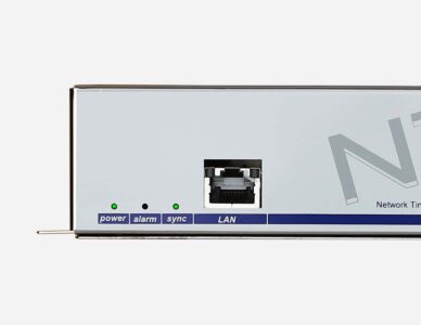 Mobatime Network Timeserver NTS time server NTP DCF front view