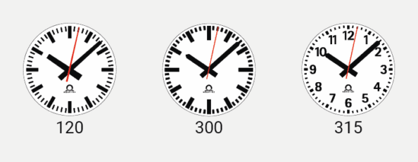 Analogue Outdoor Clock Metroline