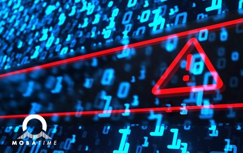 Imagen informativa sobre la vulnerabilidad de ciberseguridad CVE-2024-3094 que muestra la inmunidad de MOBATIME.