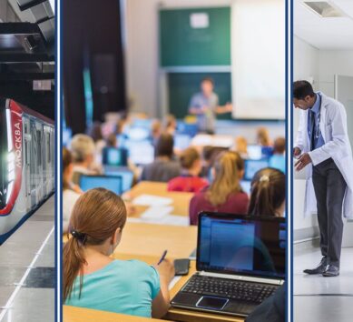 Diagrama que muestra varias áreas de aplicación de NTP, incluyendo Internet, banca y telecomunicaciones.