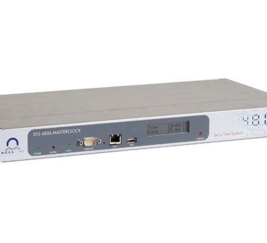 Mobatime dts4806-3 NTP Masterclock side view display Polarized Impulses DCF mobaline seriel telegram