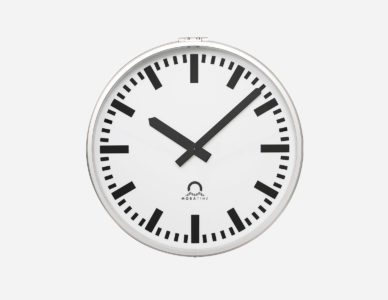 Mobatime Profiline outdoor analogue clock