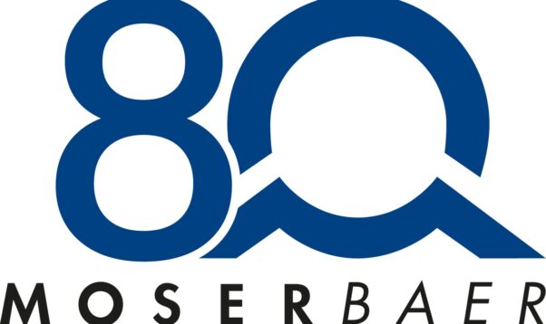 Logotipo 80 Jahre Moser-Baer