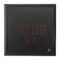 Mobatime DA57_1 indoor digital clock time date temperature black housing