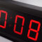 Mobatime DC-57-4_5 indoor digital clock time date temperature black housing