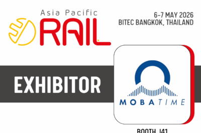 Mobatime_LinkedIn_Asia Pacific Rail_2026 1