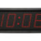 Boîtier noir pour horloge numérique extérieure Mobatime DSC-100-4-1