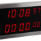 Mobatime SLH-DC57-3 indoor digital clock stainless housing