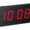 Mobatime ECO-DC SERIES, side view, indoor digital clock black housing