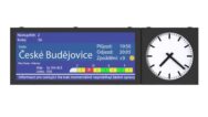 MOBATIME GT Series LED Passenger Information Display Gallery Main Visual