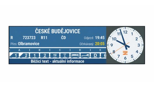 MOBATIME GMB Series LED Person Information Display