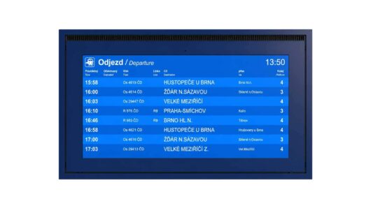 MOBATIME GFF Series TFT Person Information Display