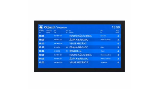 MOBATIME GFNI Series TFT Person Information Display