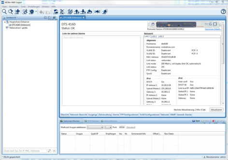MOBA-NMS, Software, Interface, Screenshot 