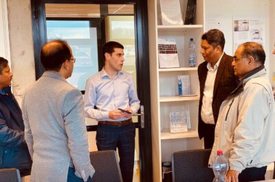 Workshop in Sumiswald - people talking about clocks and synchronization