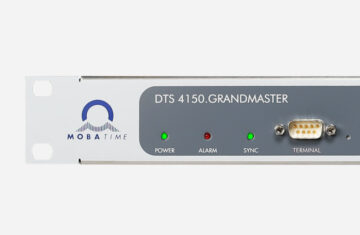 MOBATIME DTS 4150 Grandmaster Clock, the cornerstone for network time synchronization solutions