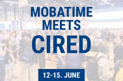 MOBATIME exhibition at the CIRED 2023 conference